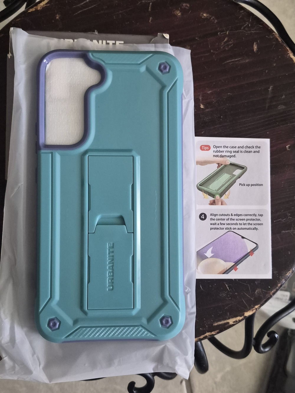 New Urbanite rugged phone case with a built-in kickstand For S22+